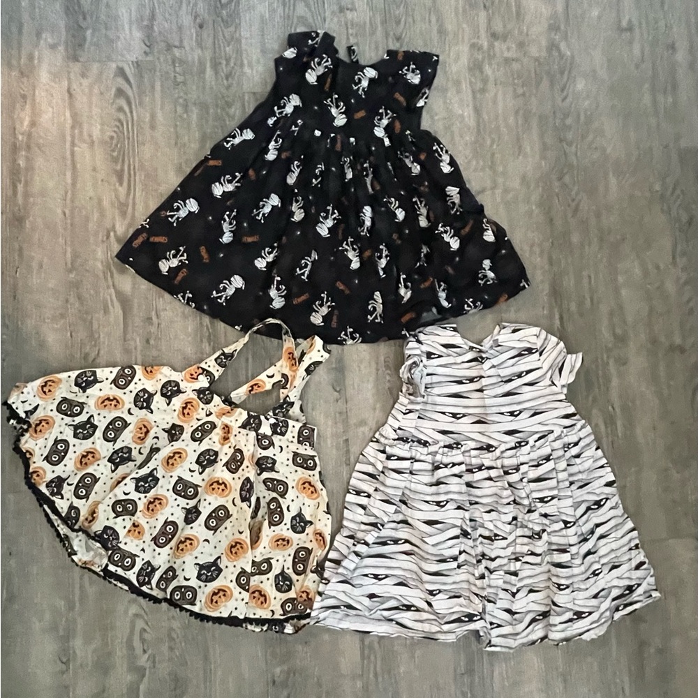 Girls Halloween custom dress 4t